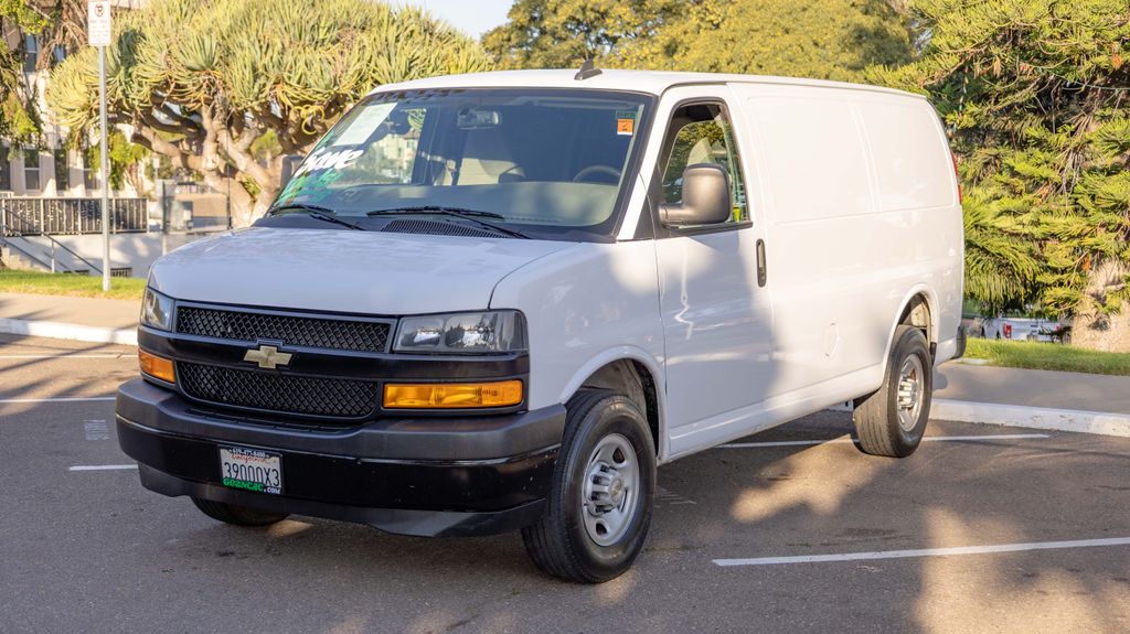 Used 2023 Chevrolet Express 2500 Work Van 3D Cargo Van