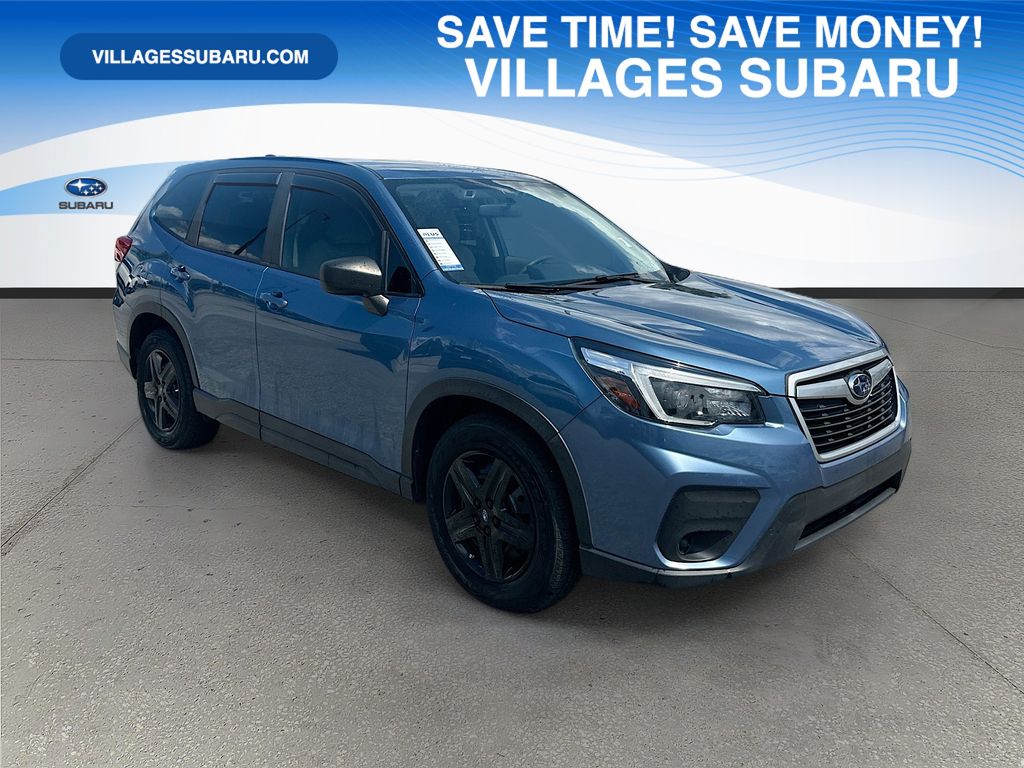Horizon Blue 2021 Subaru Forester SUV / Crossover All-Wheel Drive Continuously Variable Transmission