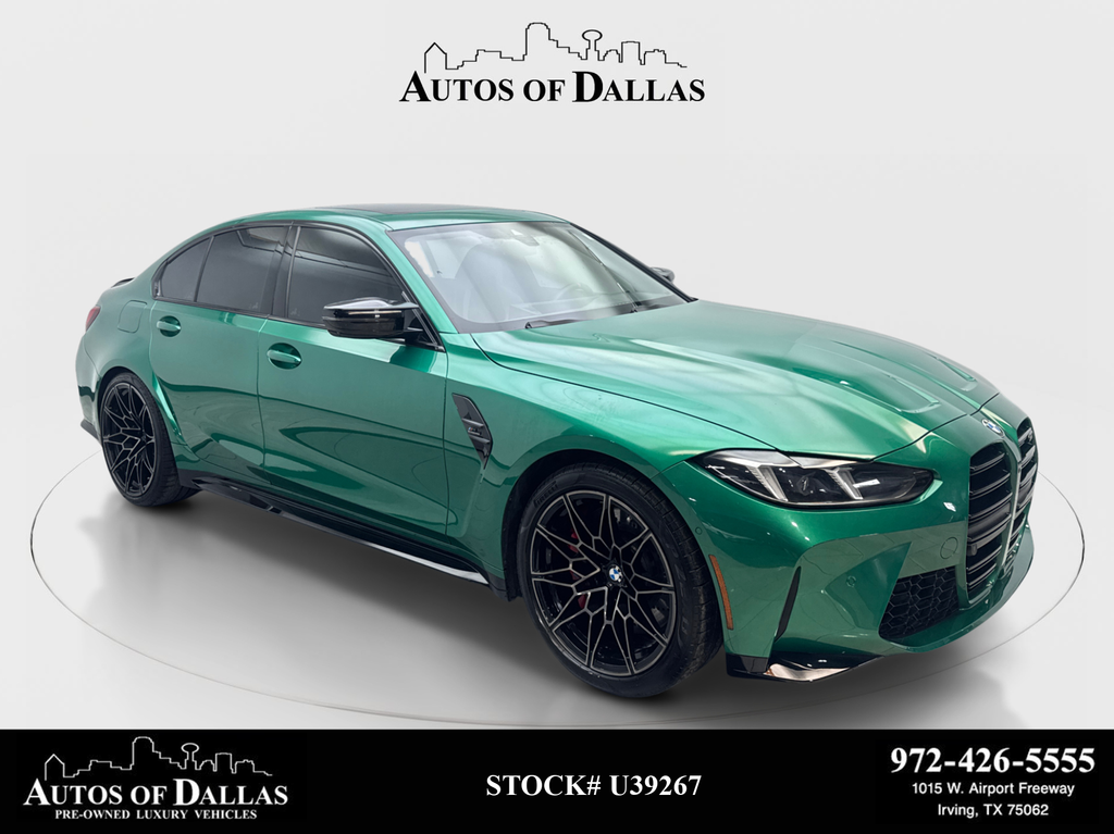 Isle of Man Green Metallic 2025 BMW M3 Sedan All-Wheel Drive 8-Speed Automatic