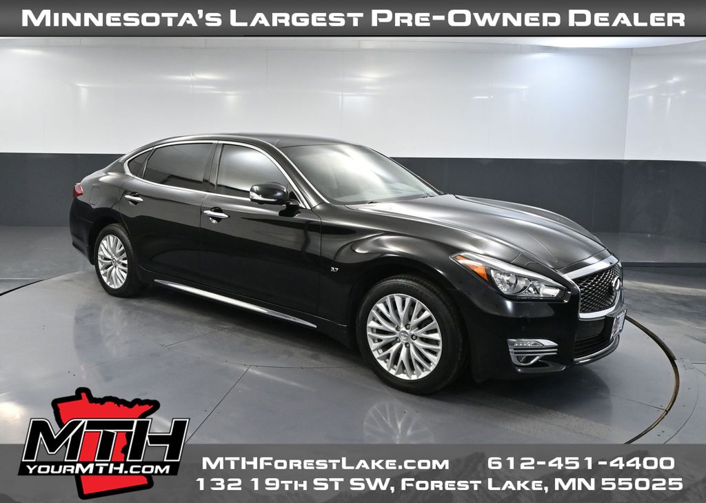 Black Obsidian 2016 INFINITI Q70L 3.7 AWD Sedan All-Wheel Drive 7-Speed Automatic