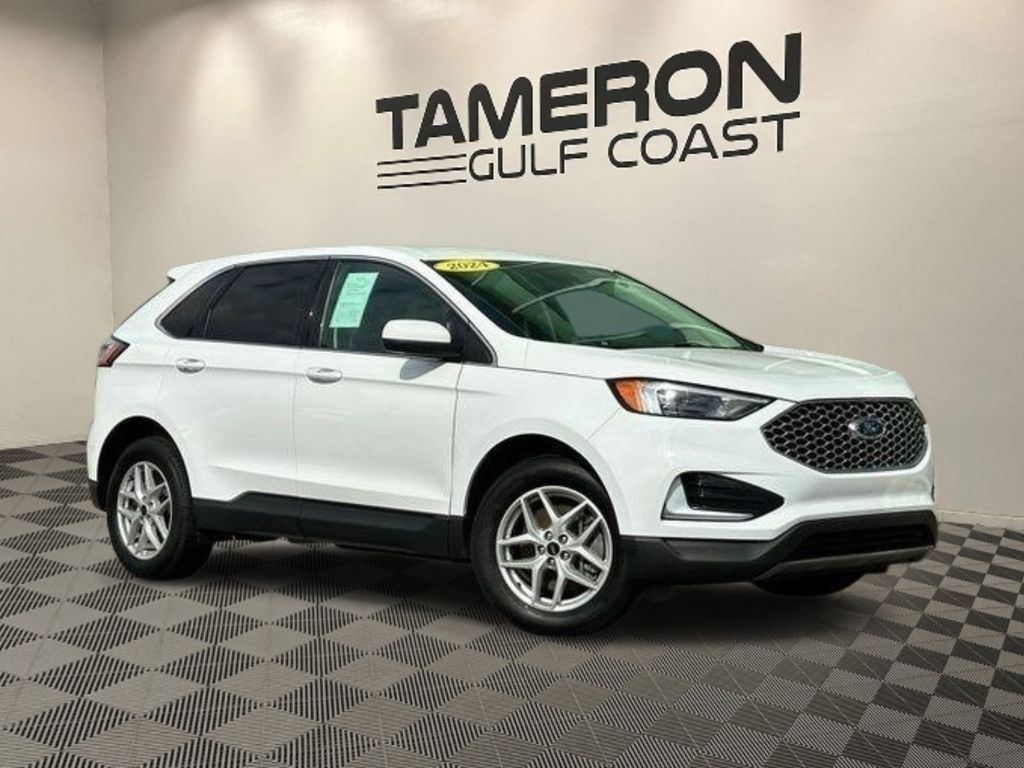 Oxford White 2024 Ford Edge SEL AWD SUV / Crossover All-Wheel Drive 8-Speed Automatic