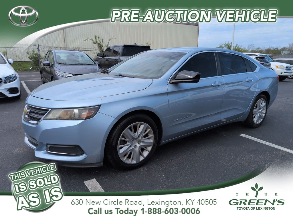 Silver Topaz Metallic 2015 Chevrolet Impala LS FWD Sedan Front-Wheel Drive 6-Speed Automatic