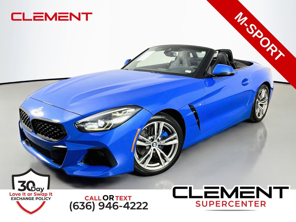Misano Blue Metallic 2020 BMW Z4 Convertible Rear-Wheel Drive 8-Speed Automatic