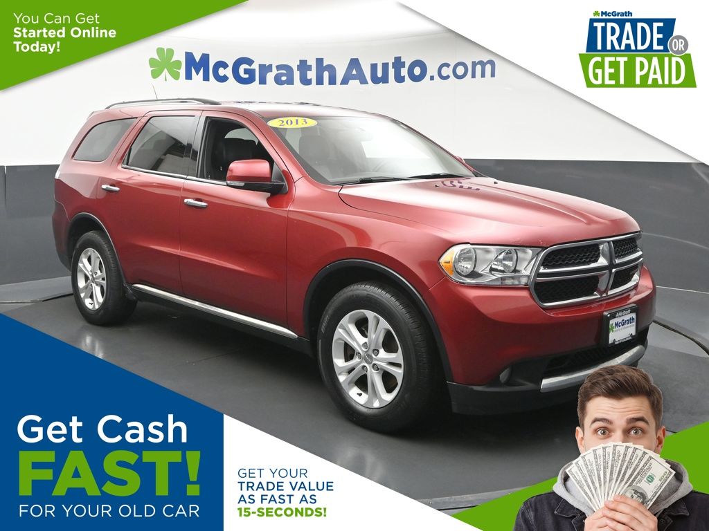 Deep Cherry Red Crystal Pearlcoat 2013 Dodge Durango SUV / Crossover All-Wheel Drive 6-Speed Automatic