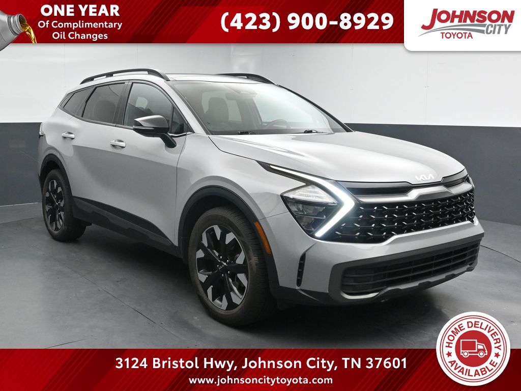 Wolf Gray 2023 Kia Sportage X-Line AWD SUV / Crossover All-Wheel Drive 8-Speed Automatic