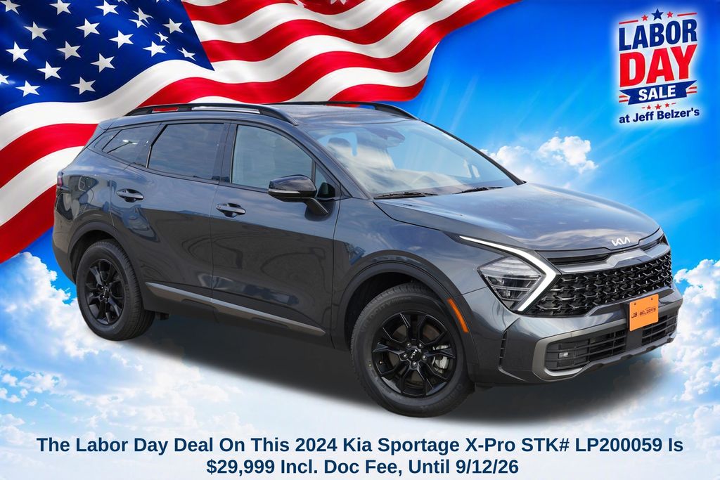 Gravity Gray 2024 Kia Sportage SUV / Crossover All-Wheel Drive 8-Speed Automatic