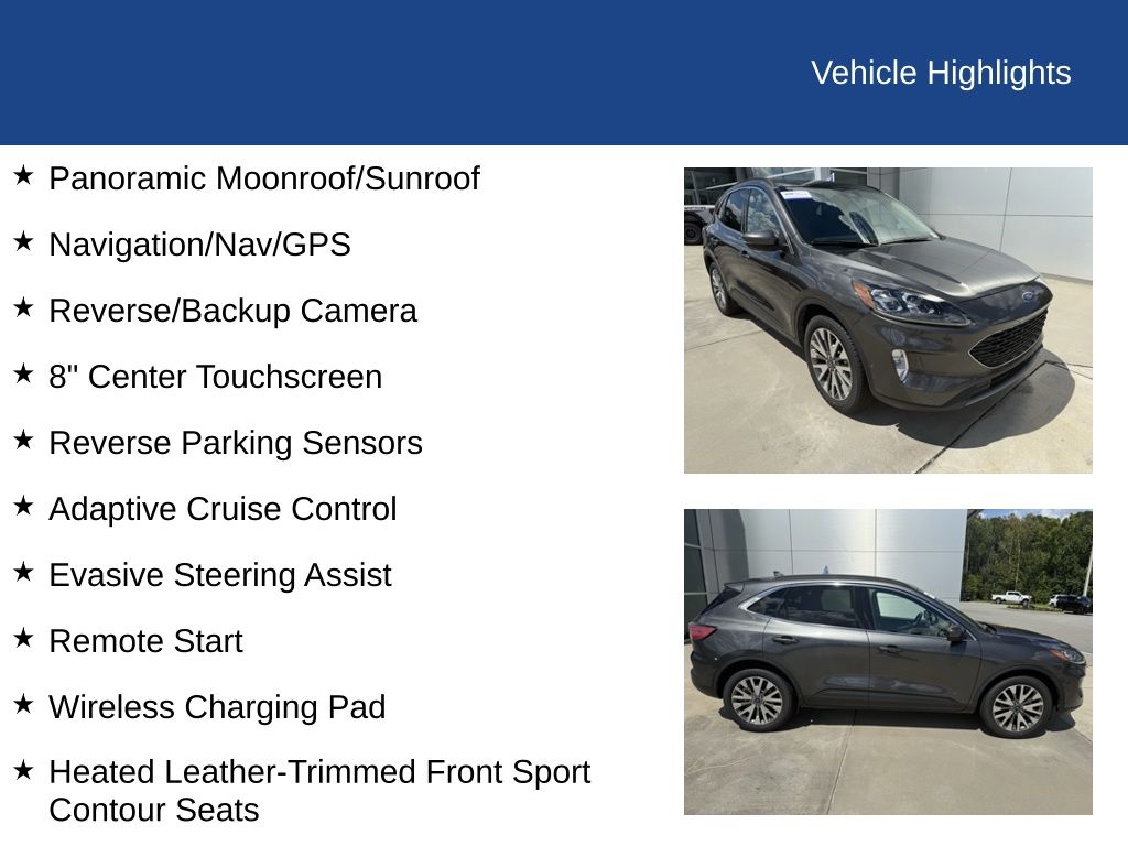 2020 Ford Escape Titanium