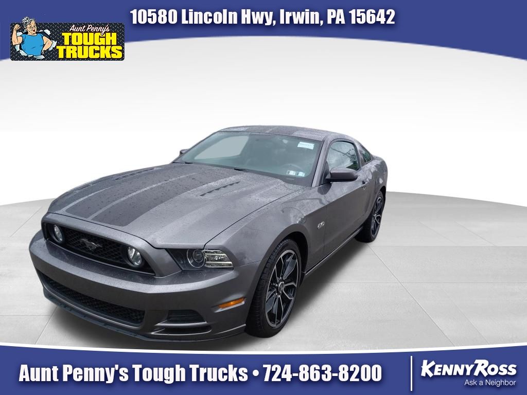 Sterling Gray Metallic 2013 Ford Mustang GT Premium Coupe RWD Coupe Rear-Wheel Drive 6-Speed Manual