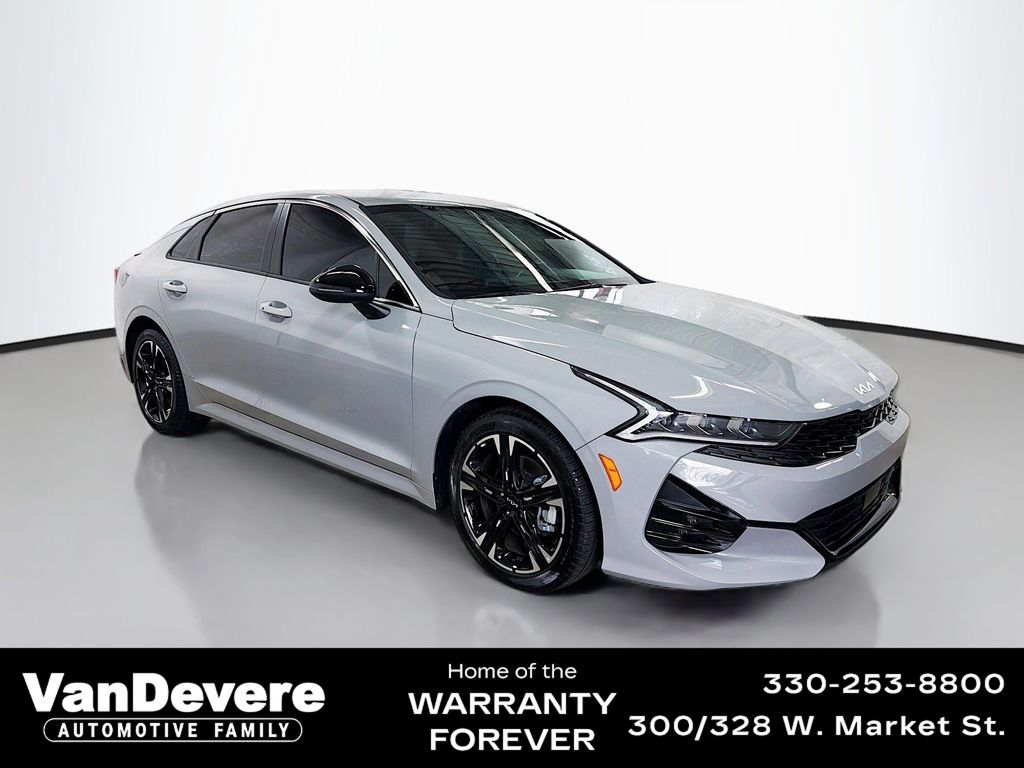 Wolf Gray 2024 Kia K5 GT-Line FWD Sedan Front-Wheel Drive 8-Speed Automatic