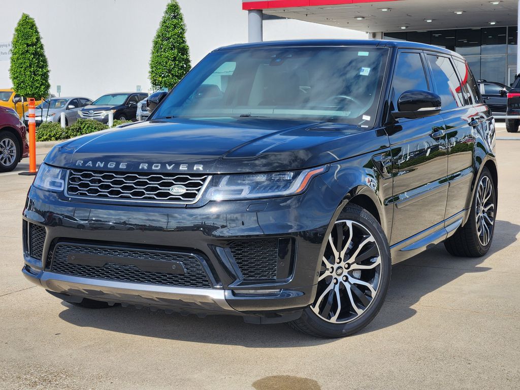 Black 2022 Land Rover Range Rover Sport HSE Silver Edition AWD Pickup Truck All-Wheel Drive 8-Speed Automatic