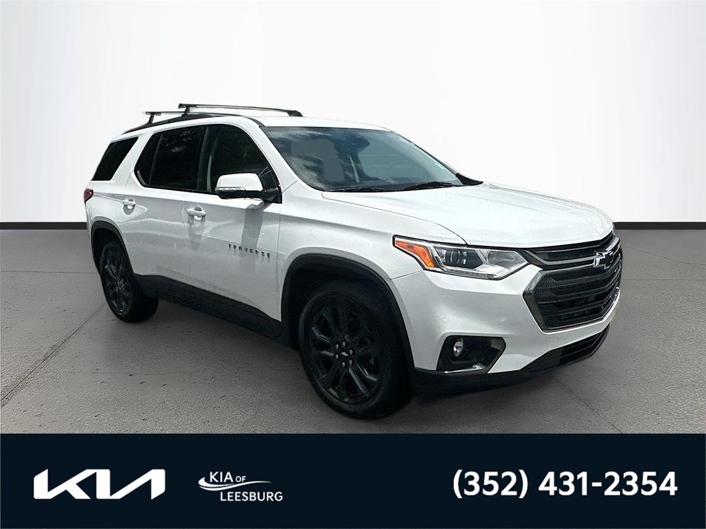 Summit White 2020 Chevrolet Traverse RS FWD SUV / Crossover Front-Wheel Drive 9-Speed Automatic