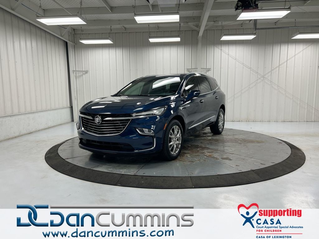 Emperor Blue Metallic 2023 Buick Enclave Essence AWD SUV / Crossover Four-Wheel Drive 9-Speed Automatic