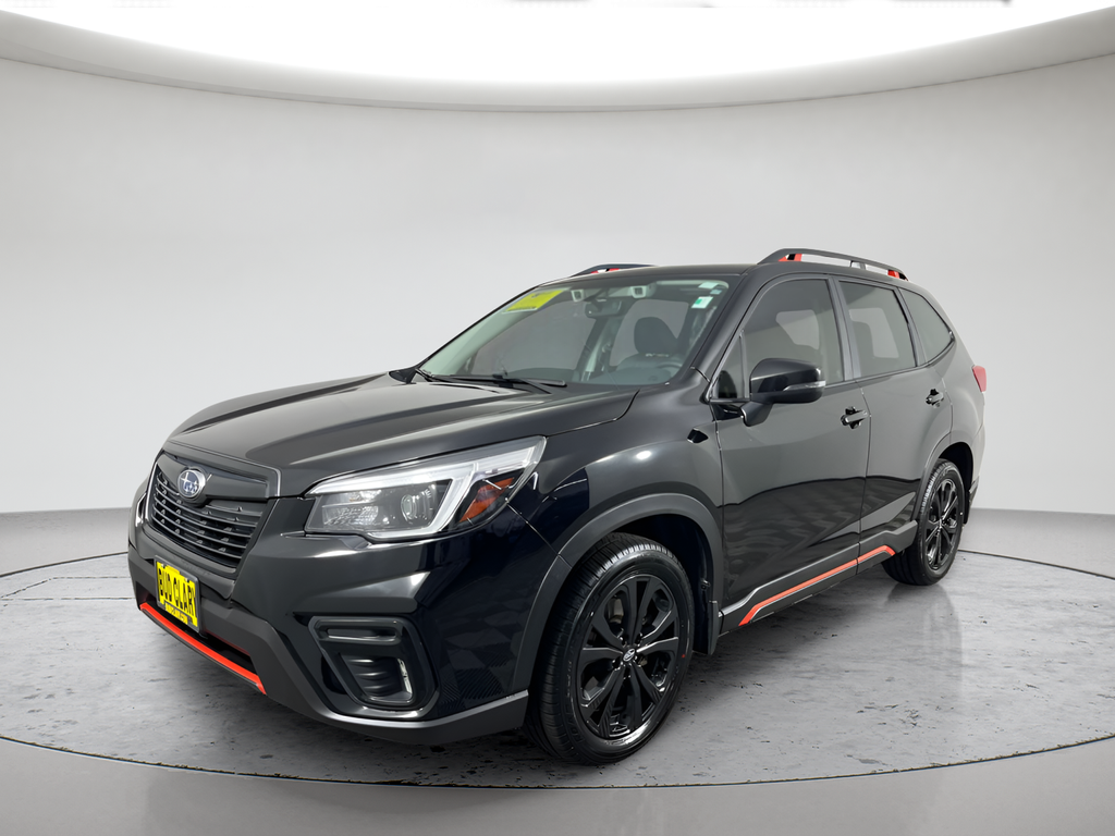 Crystal Black Silica 2021 Subaru Forester Sport Crossover AWD SUV / Crossover All-Wheel Drive Continuously Variable Transmission