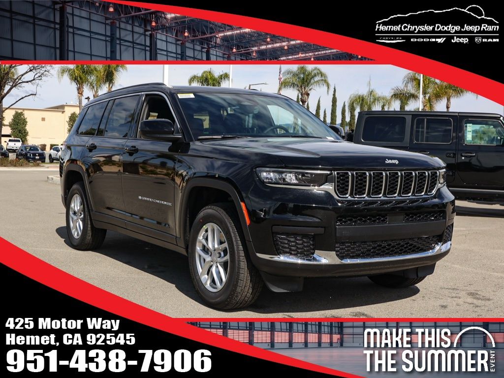 Diamond Black Crystal Pearlcoat 2026 Jeep Grand Cherokee L SUV / Crossover 4X2 8-Speed Automatic