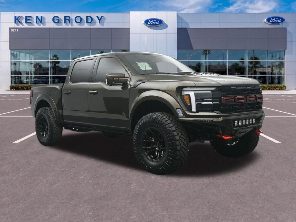 Green 2026 Ford F-150 Pickup Truck Four-Wheel Drive Automatic
