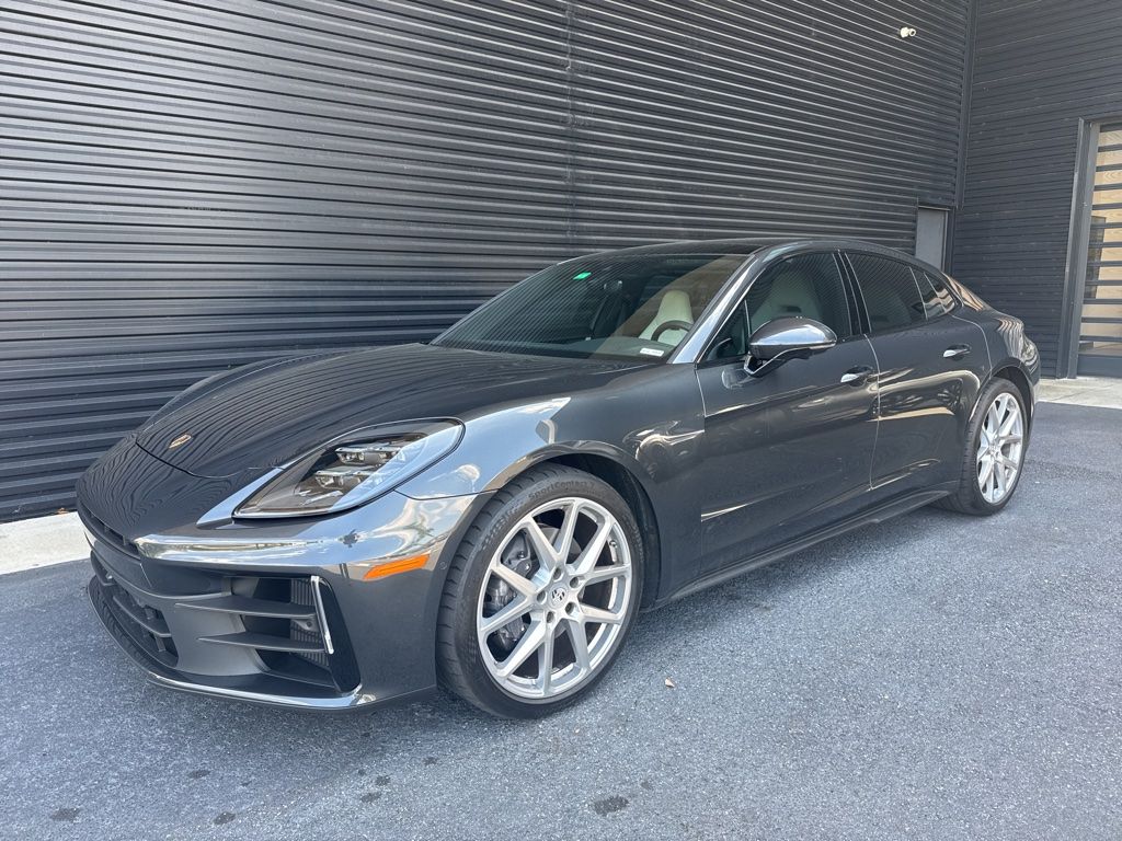 Gray (Volcano Grey Metallic) 2024 Porsche Panamera Sedan 8-Speed Automatic