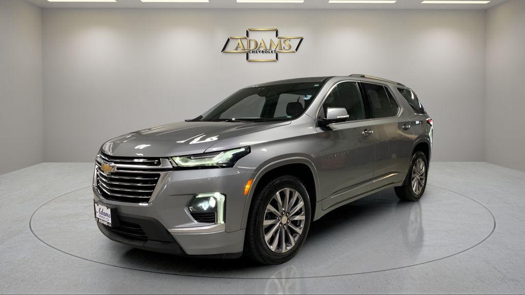 Sterling Gray Metallic 2023 Chevrolet Traverse SUV / Crossover Four-Wheel Drive 9-Speed Automatic