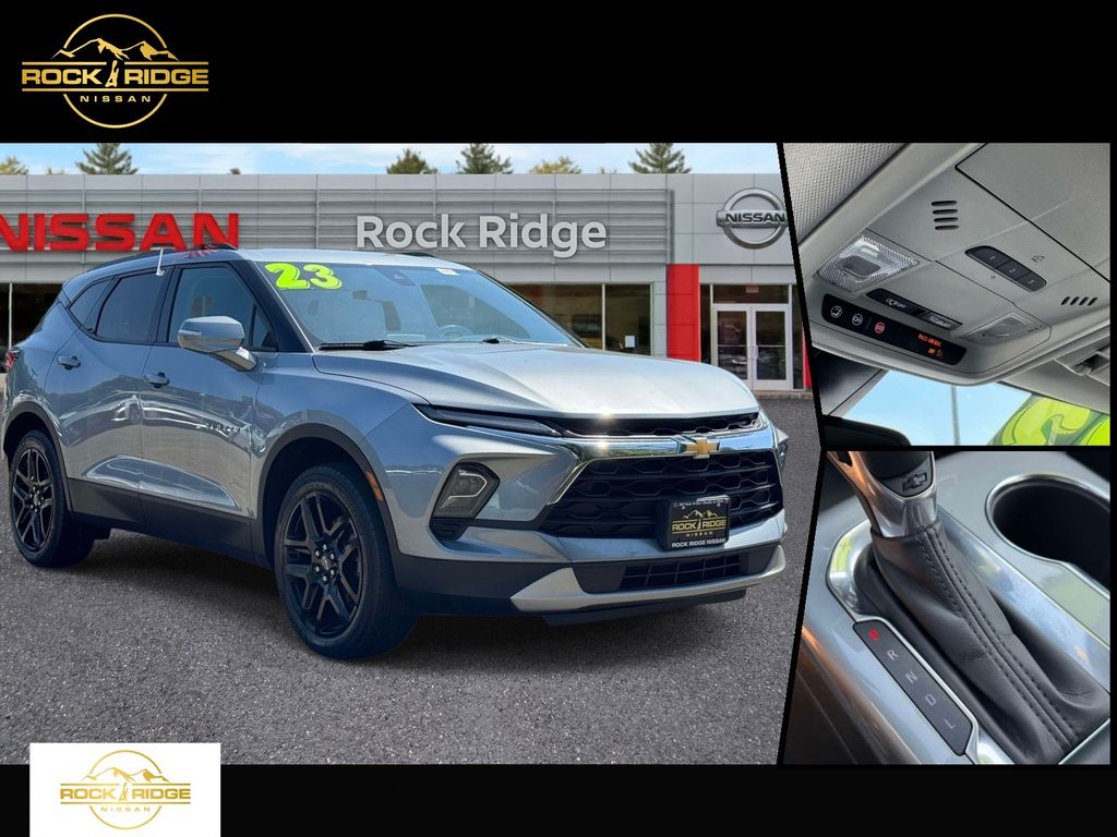 Sterling Gray Metallic 2023 Chevrolet Blazer SUV / Crossover All-Wheel Drive 9-Speed Automatic Overdrive