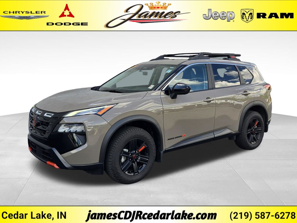 Baja Storm Metallic 2025 Nissan Rogue SUV / Crossover All-Wheel Drive Continuously Variable Transmission