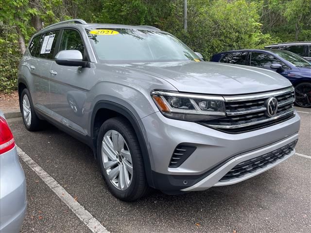 Silver Metallic 2021 Volkswagen Atlas V6 SEL 4Motion SUV / Crossover All-Wheel Drive 8-Speed Automatic
