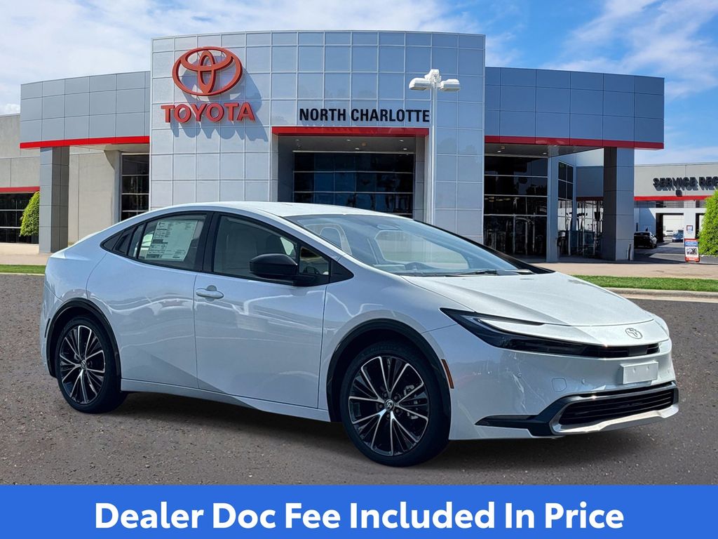 Pearl 2026 Toyota Prius Hatchback Front-Wheel Drive Continuously Variable Transmission