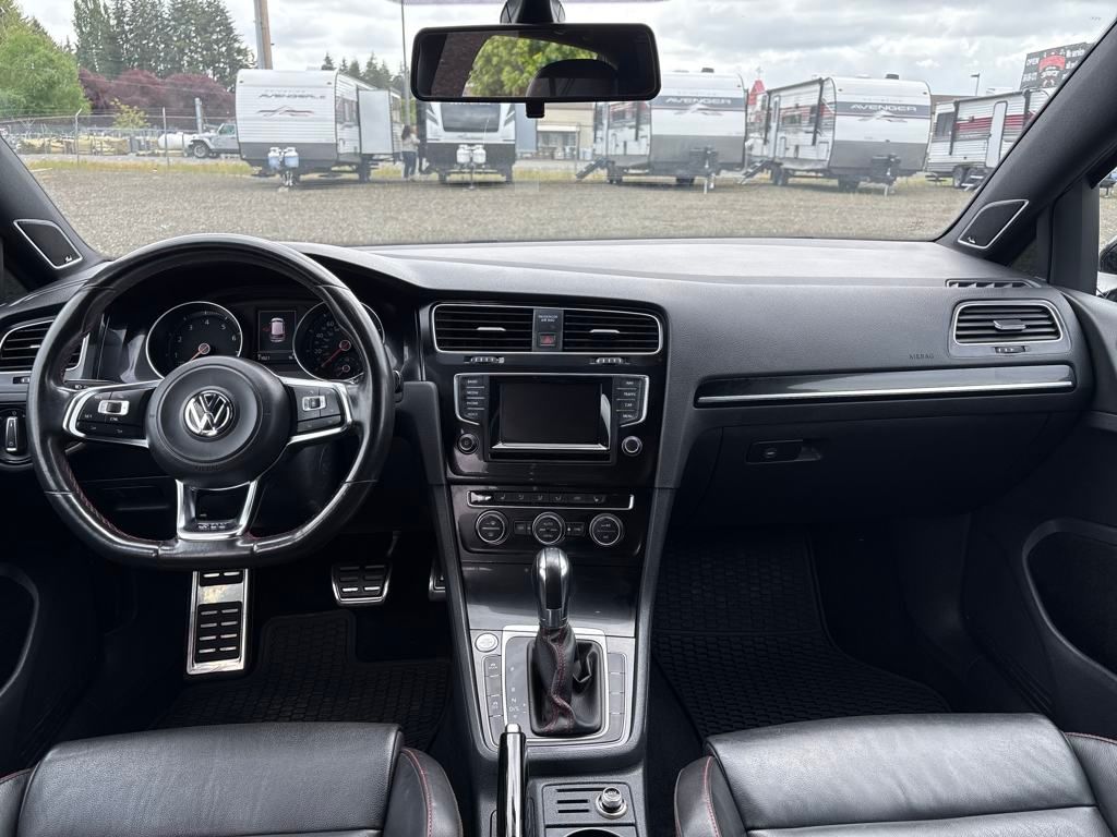 2015 Deep Black Pearl Volkswagen Golf GTI Autobahn FWD Hatchback