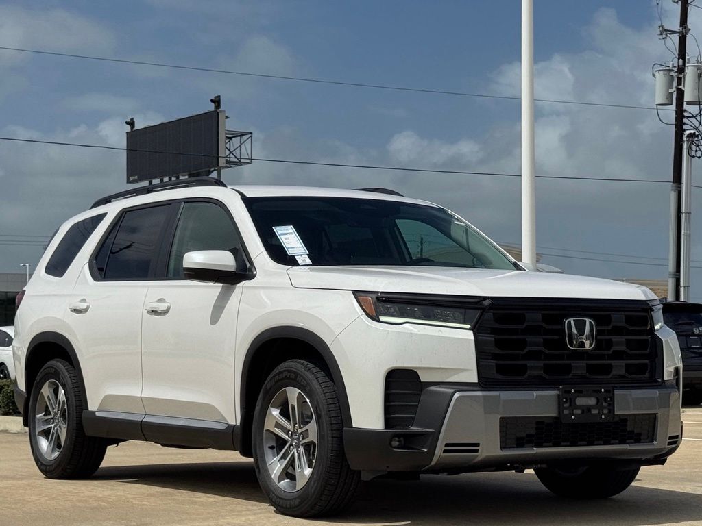 2026 Honda Pilot EX-L White at Classic Honda Galveston