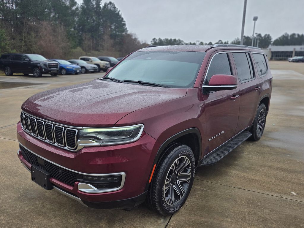 Velvet Red Pearlcoat 2022 Jeep Wagoneer Series III RWD SUV / Crossover 4X2 8-Speed Automatic
