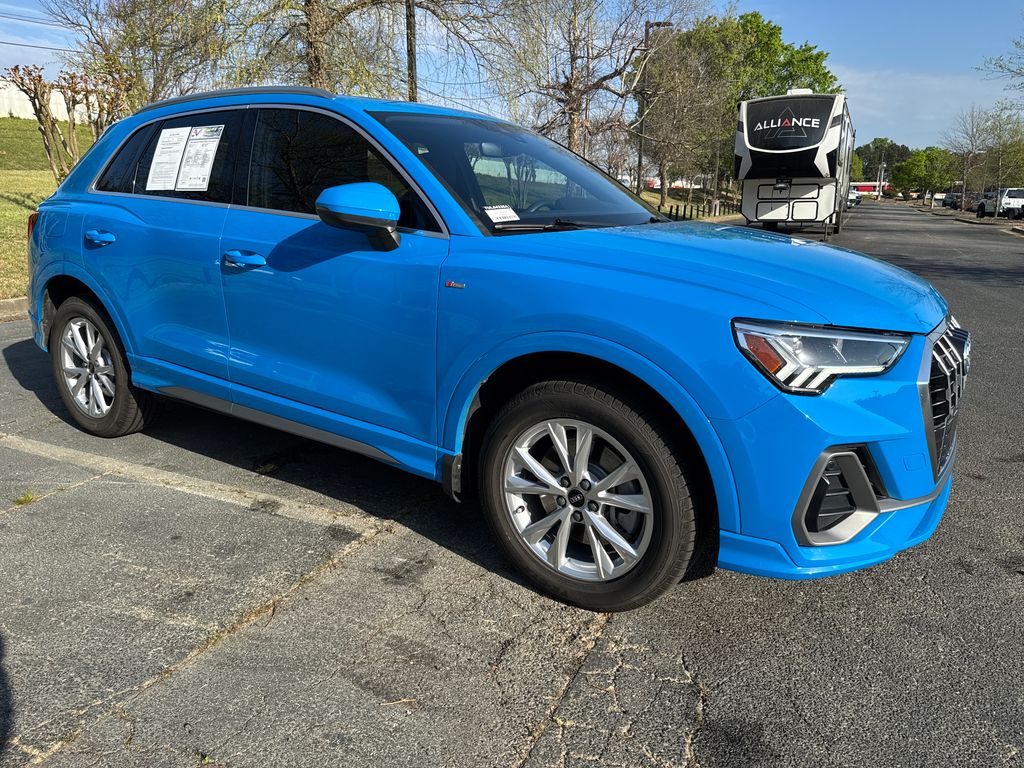 Turbo Blue 2023 Audi Q3 quattro Premium Plus S Line 45 TFSI SUV / Crossover All-Wheel Drive 8-Speed Automatic