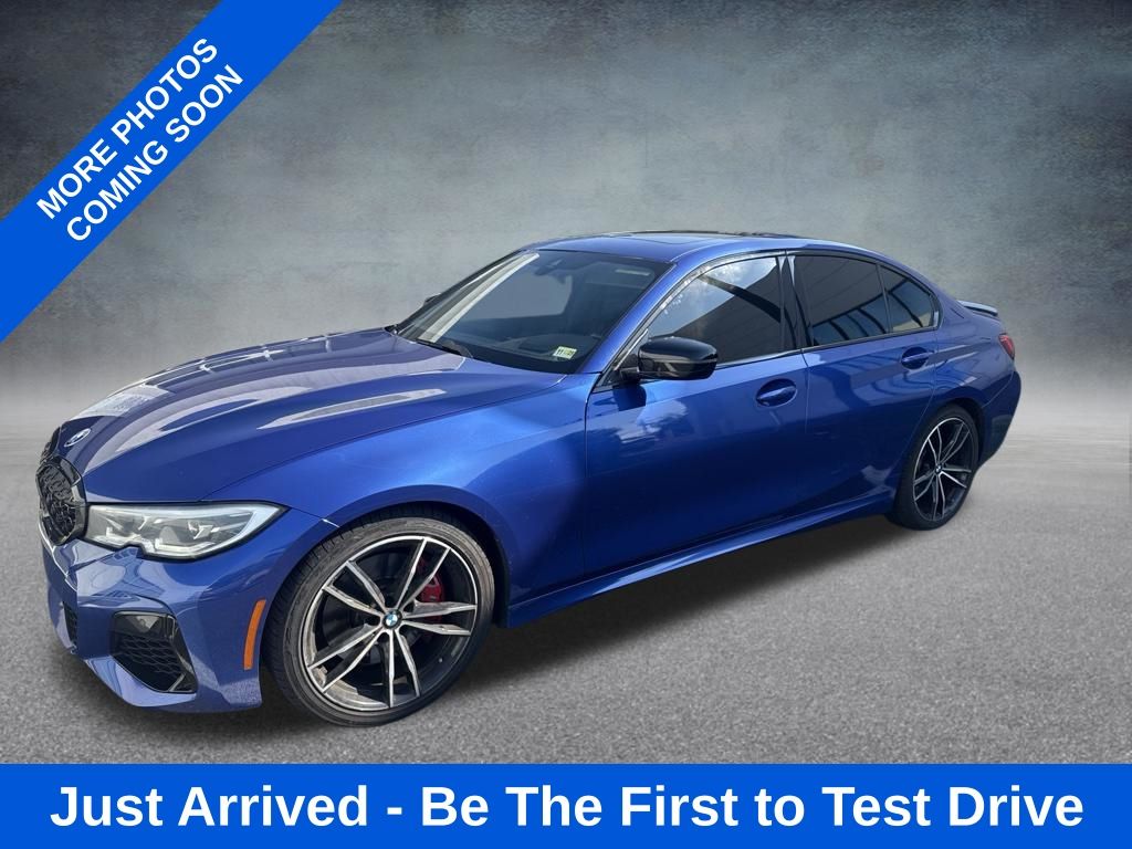 Blue Metallic 2021 BMW 3 Series Sedan All-Wheel Drive 8-Speed Automatic