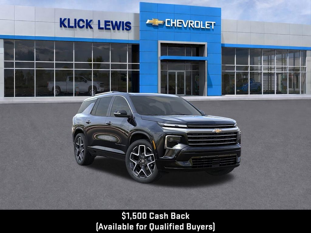 2026 Chevrolet Traverse High Country Black at Klick Lewis Buick Chevrolet