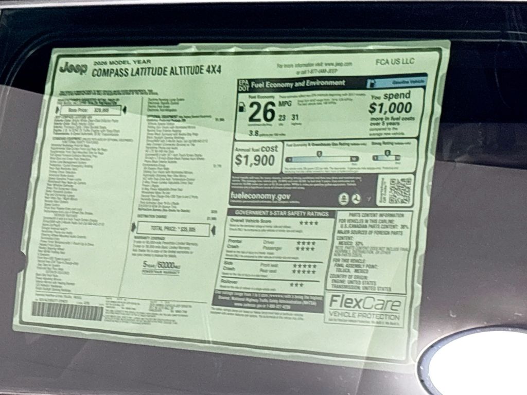 2026 Jeep Compass Latitude