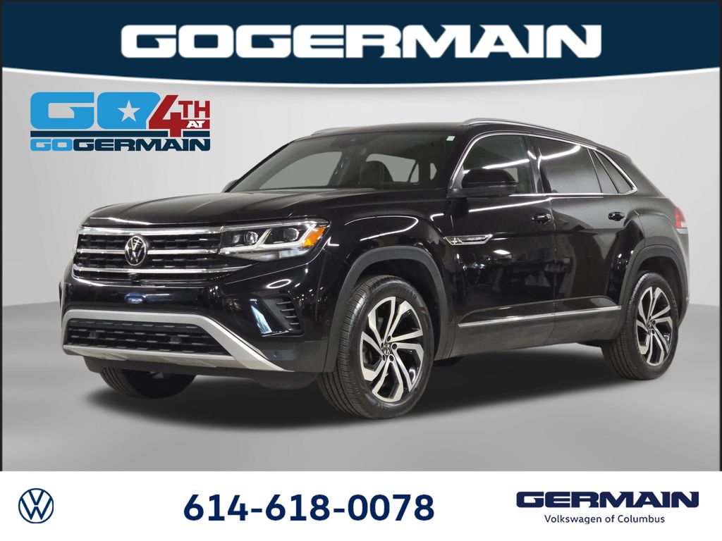 Deep Black Pearl 2020 Volkswagen Atlas Cross Sport SUV / Crossover All-Wheel Drive 8-Speed Automatic