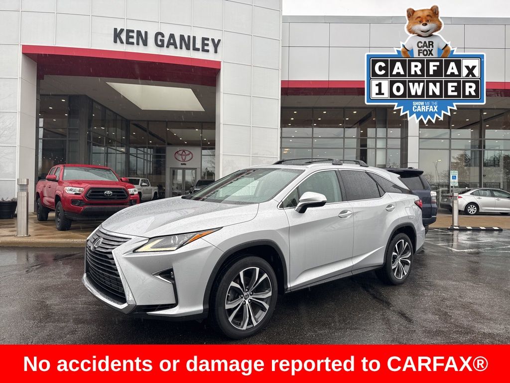 Silver Lining Metallic 2018 Lexus RX 350L AWD SUV / Crossover All-Wheel Drive 8-Speed Automatic