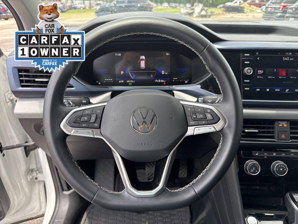 2023 Volkswagen Taos 1.5T SE White at DeMontrond Automotive Group