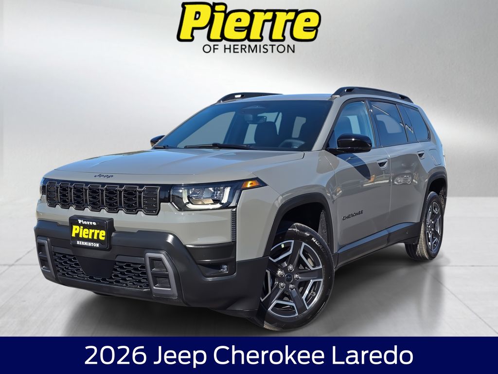 Sting-Gray Clearcoat 2026 Jeep Cherokee SUV / Crossover Four-Wheel Drive Continuously Variable Transmission