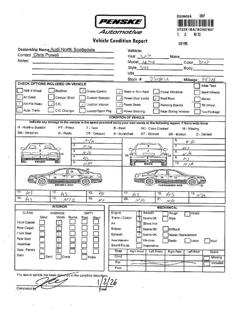 Thumbnail: 2010 Lexus RX - 22