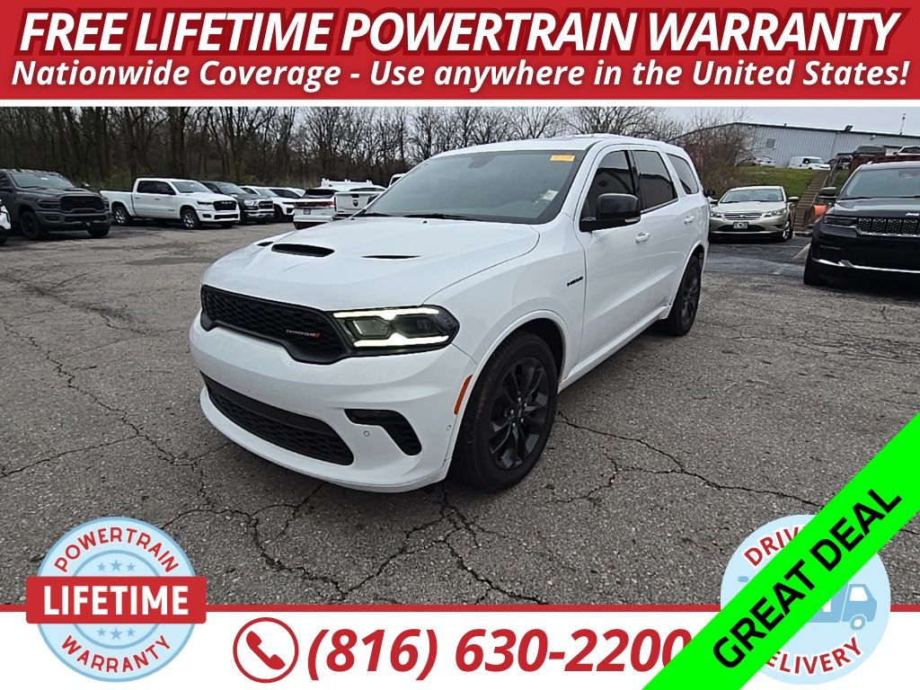 White Knuckle Clearcoat 2022 Dodge Durango R/T AWD SUV / Crossover All-Wheel Drive 8-Speed Automatic