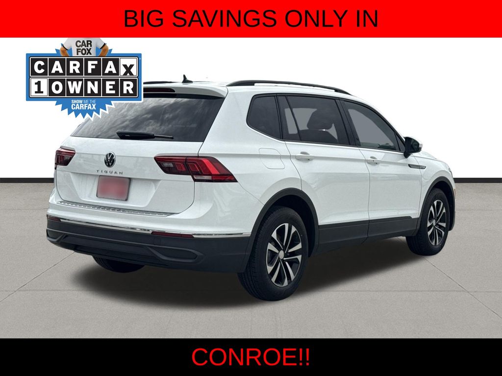 2023 Volkswagen Tiguan 2.0T S White at Joe Myers Mazda Kia