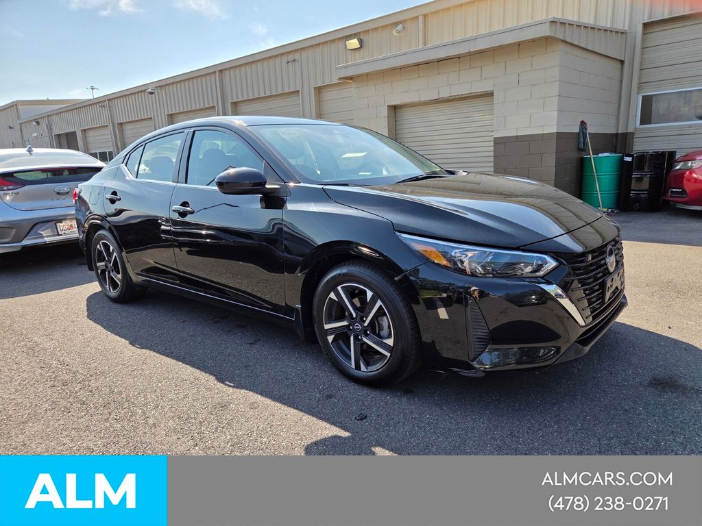 Used 2024 Black Nissan SV image 16
