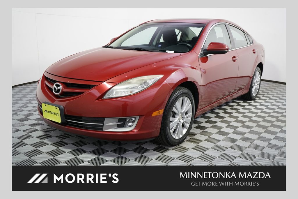 Sangria Red 2010 Mazda MAZDA6 i Touring Plus Sedan Front-Wheel Drive 5-Speed Automatic Overdrive