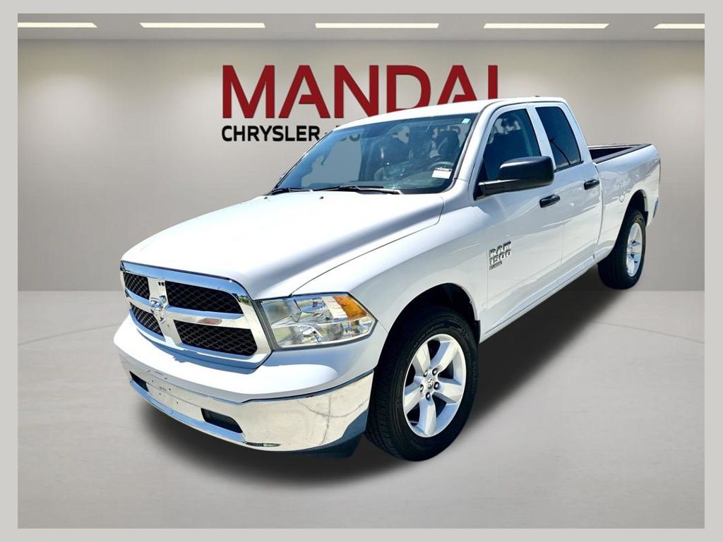 Bright White Clearcoat 2024 RAM 1500 Pickup Truck Four-Wheel Drive 8-Speed Automatic