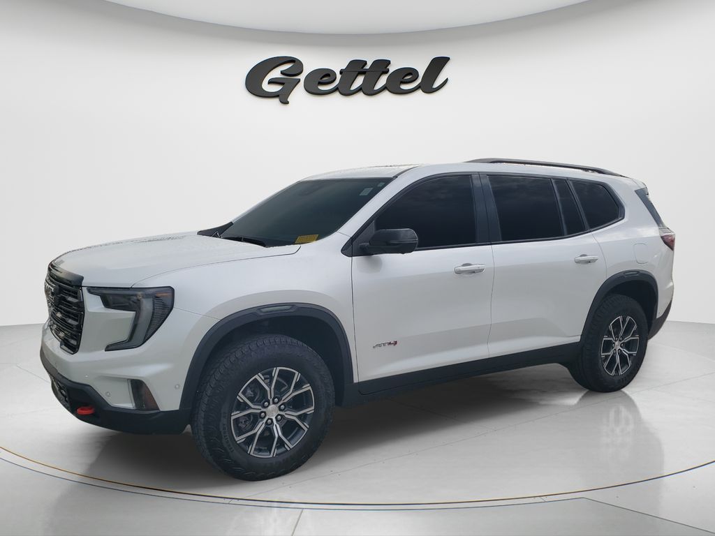 White Frost 2025 GMC Acadia SUV / Crossover Four-Wheel Drive 8-Speed Automatic