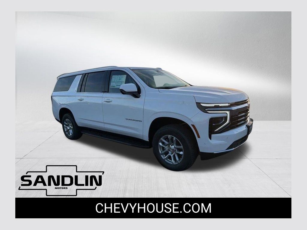 Summit White 2026 Chevrolet Suburban LS RWD SUV / Crossover 4X2