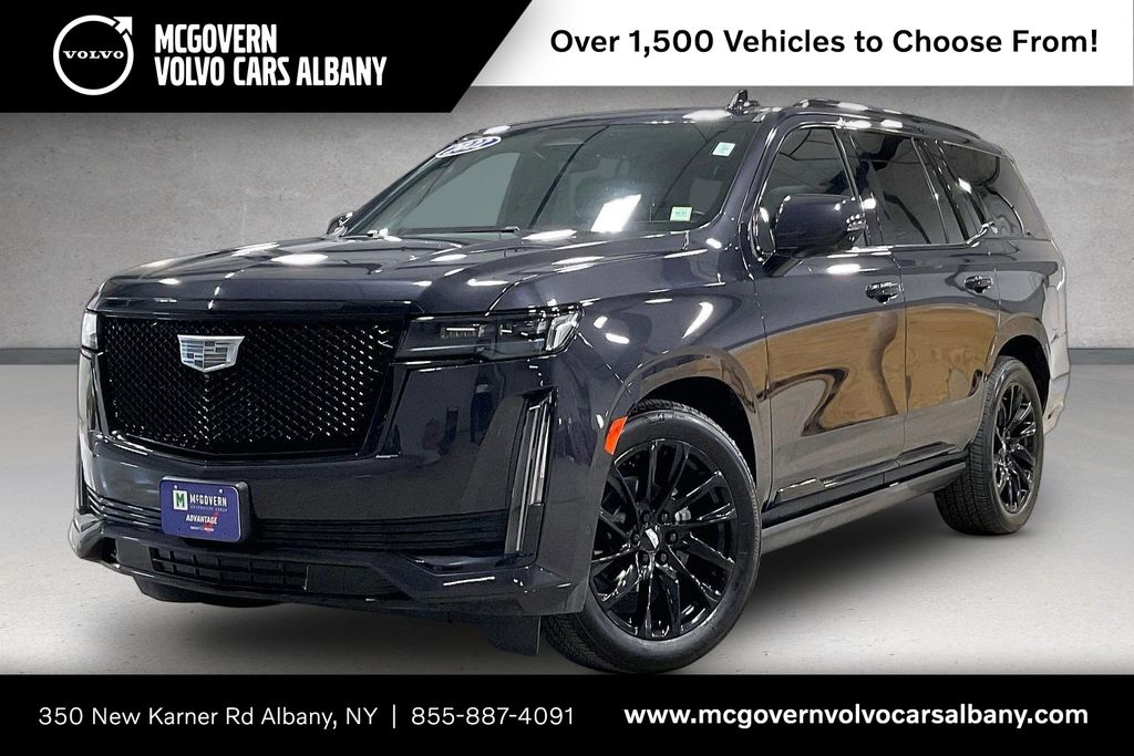 Galactic Gray Metallic 2022 Cadillac Escalade Sport 4WD SUV / Crossover Four-Wheel Drive Automatic