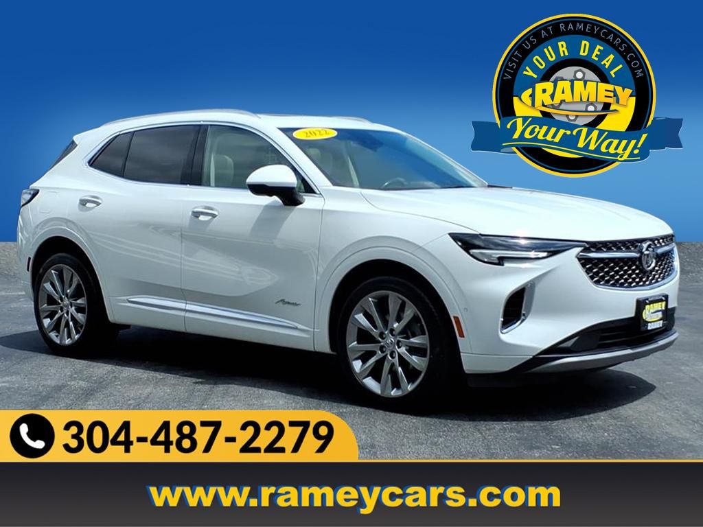 Summit White 2022 Buick Envision SUV / Crossover All-Wheel Drive 9-Speed Automatic