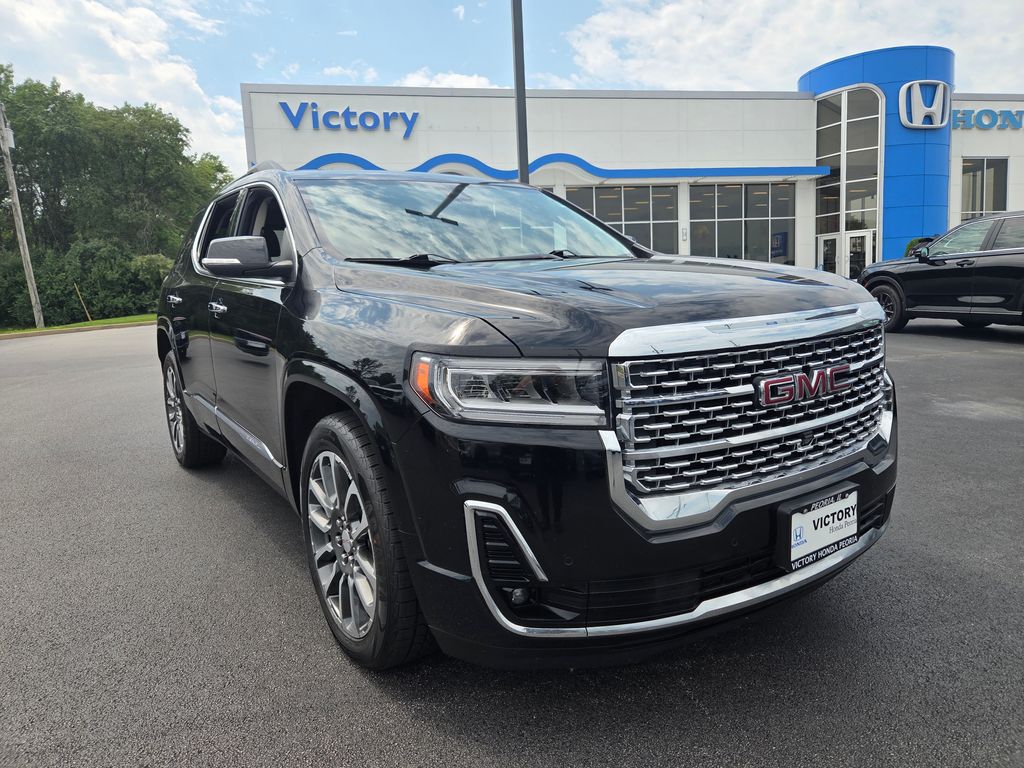 Black (Ebony Twilight Metallic) 2021 GMC Acadia SUV / Crossover Four-Wheel Drive 9-Speed Automatic