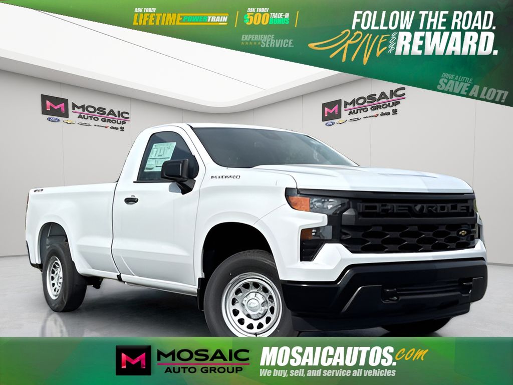 New 2025 Chevrolet Silverado 1500 WT Trucks
