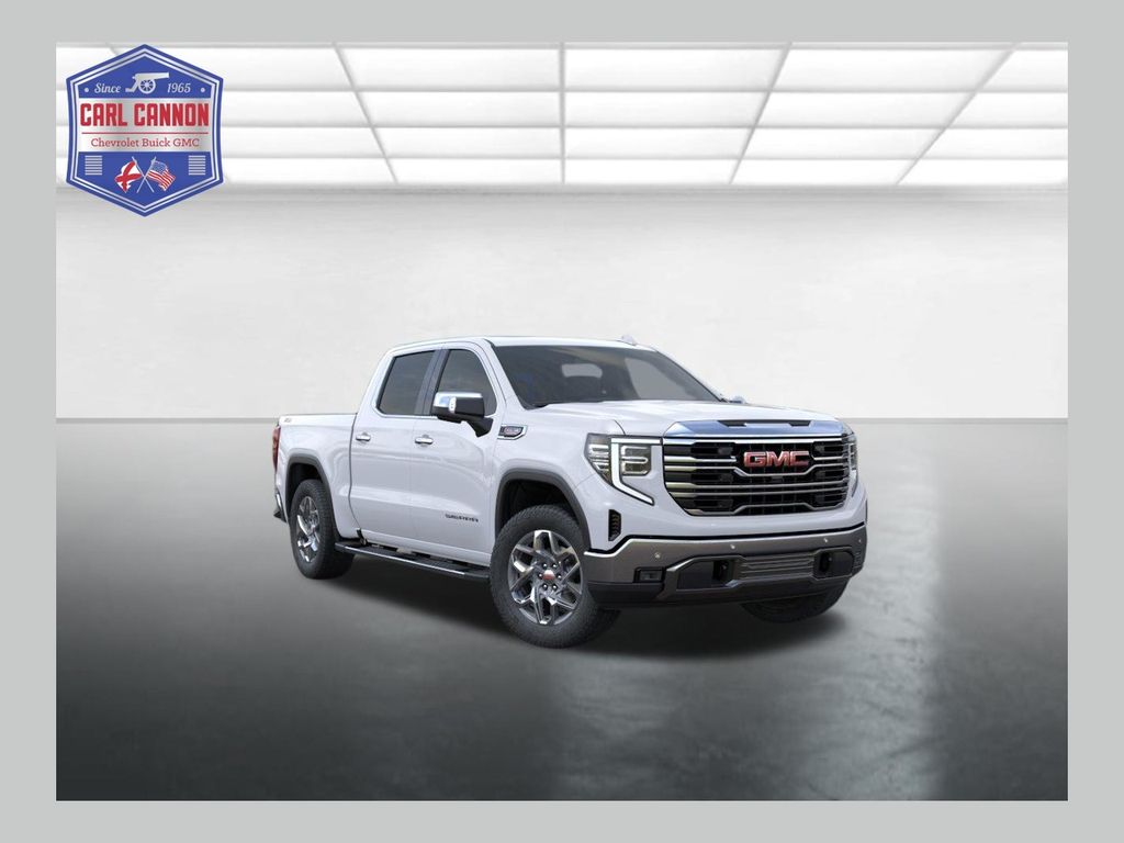 Glacier White 2026 GMC Sierra 1500 Pickup Truck Four-Wheel Drive Automatic