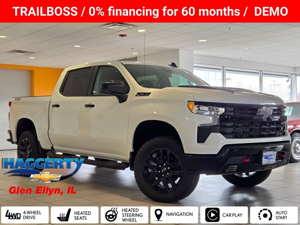 Summit White 2026 Chevrolet Silverado 1500 Pickup Truck Four-Wheel Drive Automatic